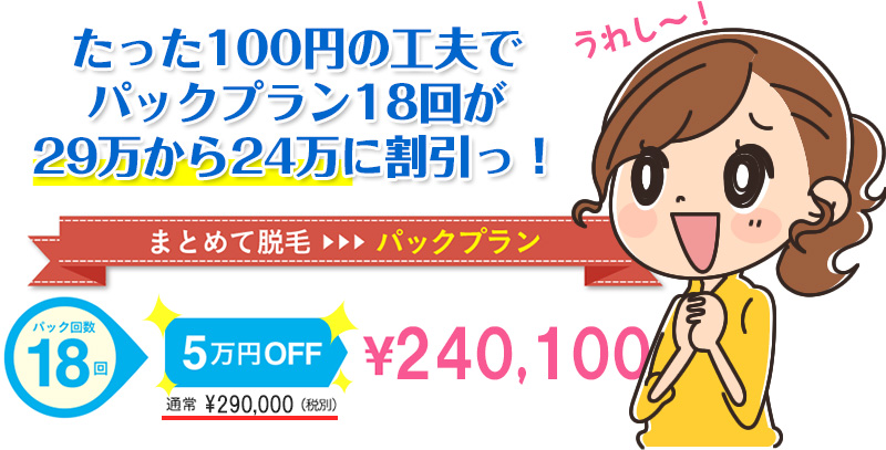 キレイモの乗り換え割で5万円安くなった